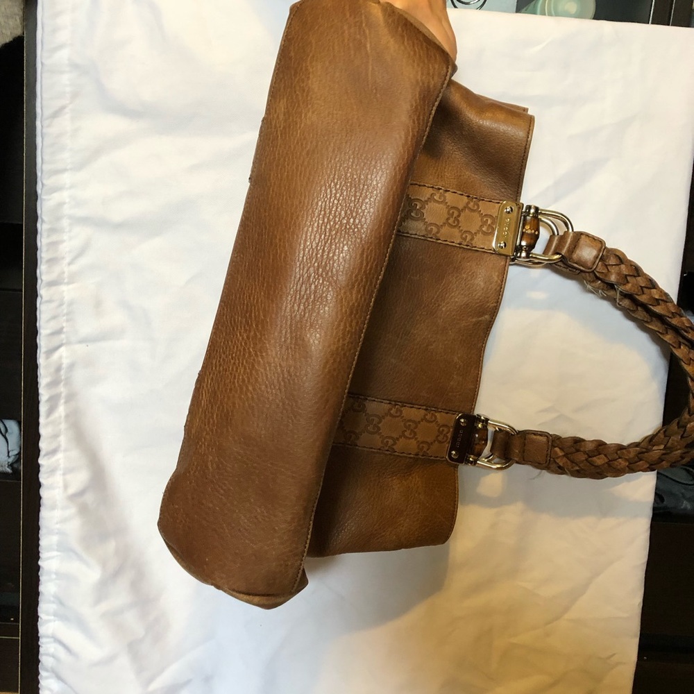Gucci Libeccio Bamboo Bar Tote - Picture 3 of 8